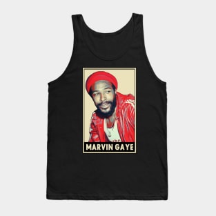 Red Style Marvin Gaye Tank Top